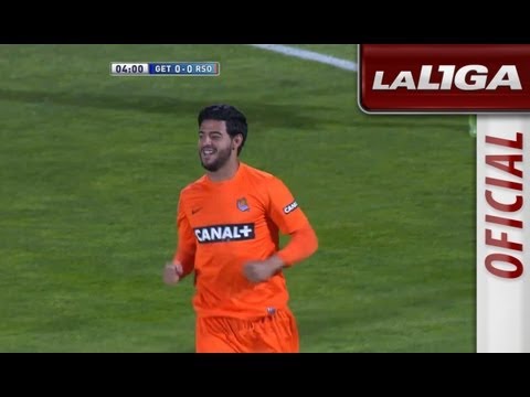Gol de Carlos Vela (0-1) en el Getafe CF - Real Sociedad - HD