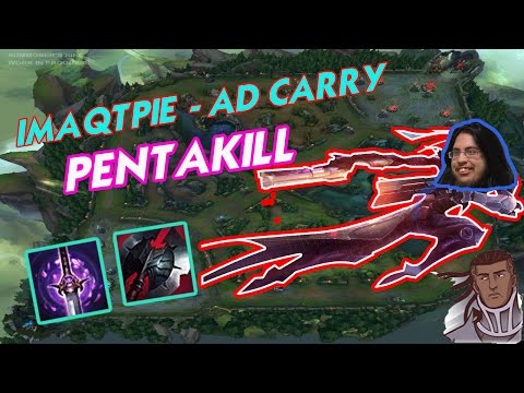 IMAQTPIE AD Carry SOLOQ NA - Lucian Build Korean Pentakill