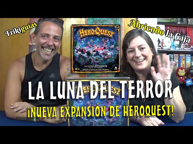 Vídeo relacionado con Avalon Hill, HeroQuest Rise of The Terror Moon Companies Pack a The HeroQuest Base Game System Juego de rol para 2-5 jugadores, a partir de 14 años