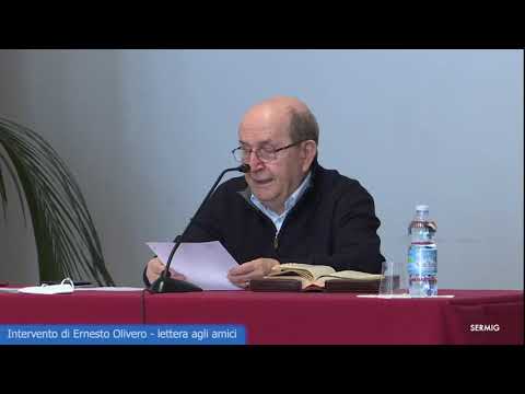 Intervento di Ernesto Olivero - Lettera agli amici