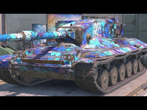 Concept 1B - 1st Class Mastery, Scout Medal, 3.8 K Damage, Castilla, Rating Mode - WoT Blitz Tank
