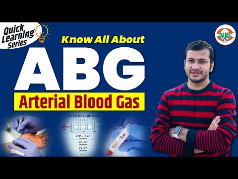 What is Arterial Blood Gas (ABG)? || Quick Learning Series by Siddharth Sir || DAMS Nursing