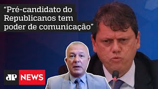 Motta: ‘Tarcísio Freitas estar com 11% sem público o conhecer é ótimo’