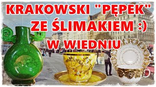 Krakowski "pępek" ze ślimakiem w Wiedniu #targstaroci #pchlitarg #antyki #prl #porcelana #starocie