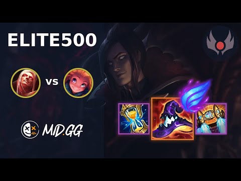 MID.GG: [ elite500 ] Vladimir MID vs Zoe | EUW GRANDMASTER | LOL Season 2025