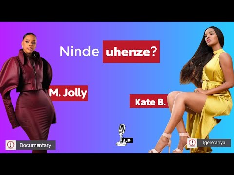 Ni Nyashi Ya Jolly cg taye ya Kate Bashabe? Amabi yabo utaruzi. Imana irarema peuh.