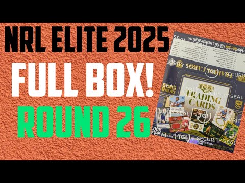 NRL Elite 2025 - Box Opening - Round 26