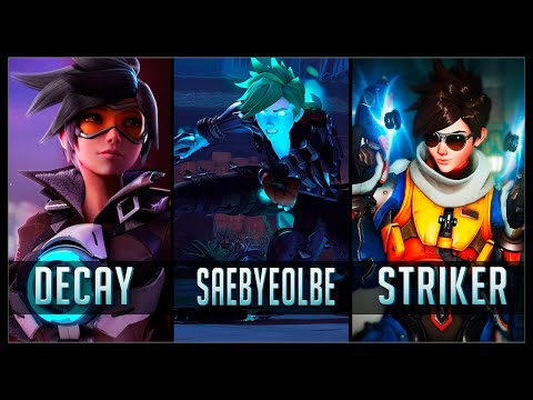SAEBYEOLBE vs STRIKER vs DECAY | GODS of TRACER | Overwatch Montage
