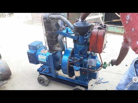 Ankur generator starting and sound testing | 7.5 kva generator | techवाला | Self start generator