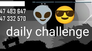 hill climb Racing:super diesel on  Daily challenge Ragnarok completed💀☠️😎