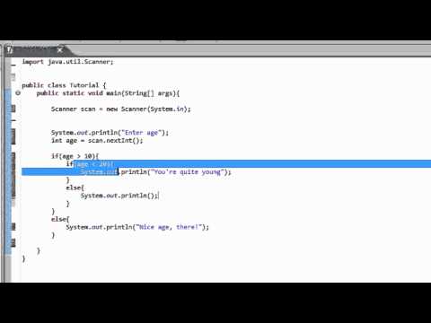 Intro To Java Programming 16 Nested If