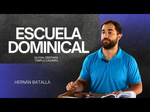 Escuela dominical 19 de julio 2026