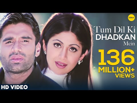 Tum Dil Ki Dhadkan Mein - HD VIDEO | Suniel Shetty & Shilpa Shetty | Dhadkan | Hindi Romantic Songs
