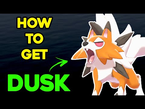 HOW TO GET LYCANROC DUSK in Pokemon Sword and Shield DLC Isle of Armor