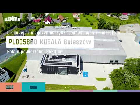 Hala produkcyjno-magazynowa PL5860 KUBALA