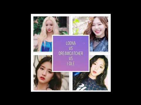 LOONA vs Dreamcatcher vs I-DLE Visual Ranking
