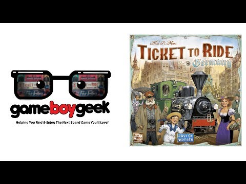 The Game Boy Geek Reviews Ticket to Ride: Germany