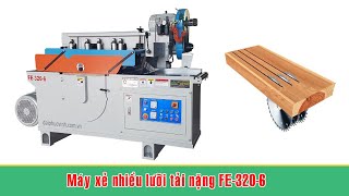 Máy xẻ nhiều lưỡi FE-320-6