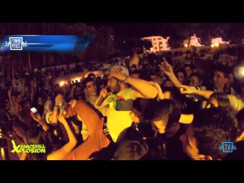 Dancehall Xplosion Live TOSKO se tira al publico en Hellin