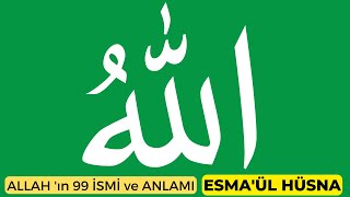 Download lagu Esma'ül Hüsna - (Allah`ın (c.c) En Güzel İsimleri ve Anlamları (Dini Bilgiler) #alwaysİSLAM mp3