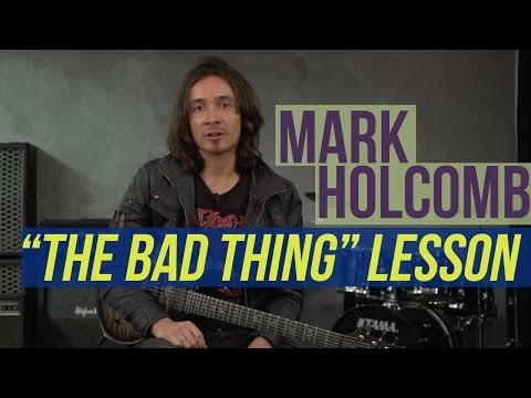 Periphery's Mark Holcomb - "The Bad Thing" Riff Lesson