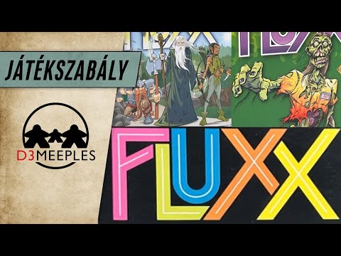 JÁTÉKSZABÁLY: FLUXX + FANTASY + ZOMBIE - d3meeples