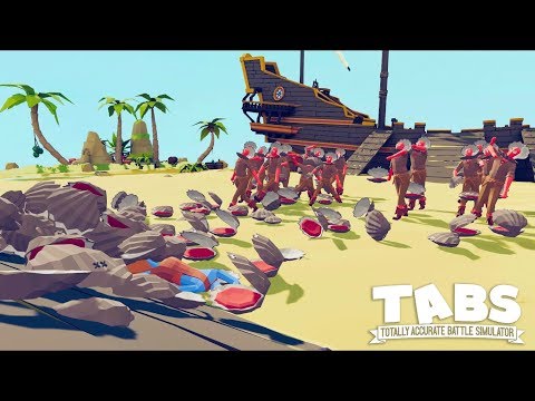 CLAMS VS All Units - Totally Accurate Battle Simulator (TABS Compilation)