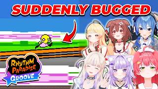 Hololive Girls Panic Scream When The Game Suddenly Bugs Out In The New Rhythm Heaven