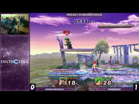 mawwwk (ZSS) vs NoNameNoah (Luigi) - Invincible