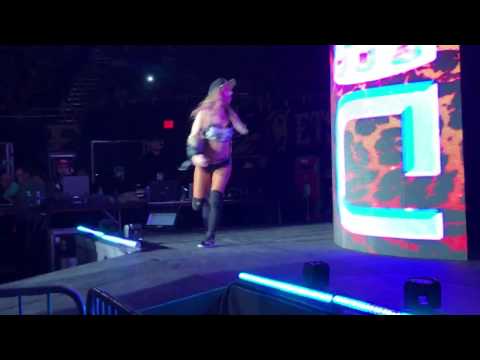 Carmella Entrance- WWE Live (Johnson City)