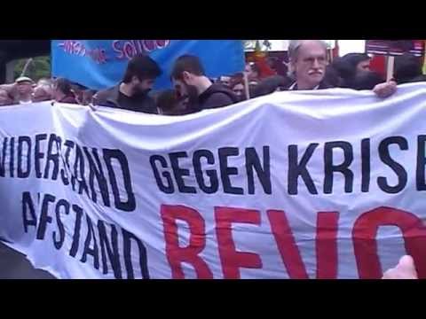 1. Mai Demo 2014 in Berlin Kreuzberg