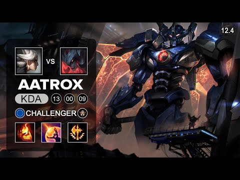 Aatrox Top vs Camille - EUW Challenger - Season 12 Patch 12.4