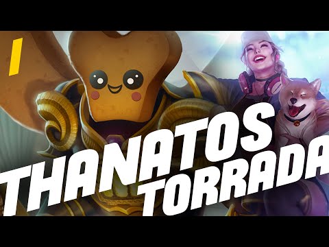 THANATOS JUNGLER - Torrada na cabeça! - Smite Brasil Season 8 Patch 8.3 - PT BR