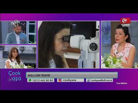 Op. Dr. Sultan Kaya Ünsal – TV8 kanalı Çook Yaşa – Katarakt ve Uzak, Yakın Görme Bozukluklarının Tedavisinde Akıllı Lens