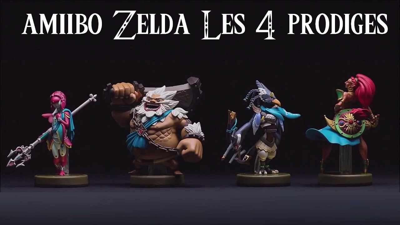amiibo Zelda  présentation des amiibo prodiges