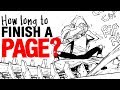 How Long Do you Spend on a Comic Page? How Long Do you Spend on a Comic Page?