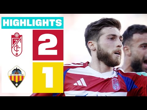 GRANADA CF 2 - 1 CD CASTELLÓN I HIGHLIGHTS LALIGA HYPERMOTION