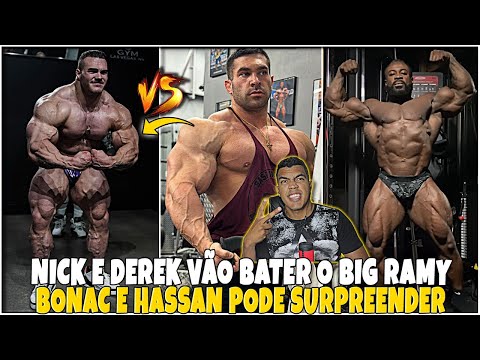 NICK WALKER AND DEREK LUNSFORD WILL DESTROY BIG RAMY AT THE OLYMPIA | WARM UP OLYMPIA 22