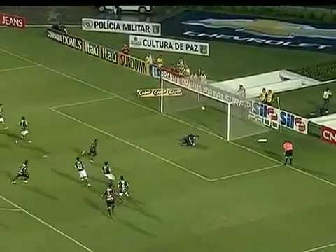 Gol de Mazinho - Palmeiras 1 x 1 Oeste - Paulistão - 23/02/2012