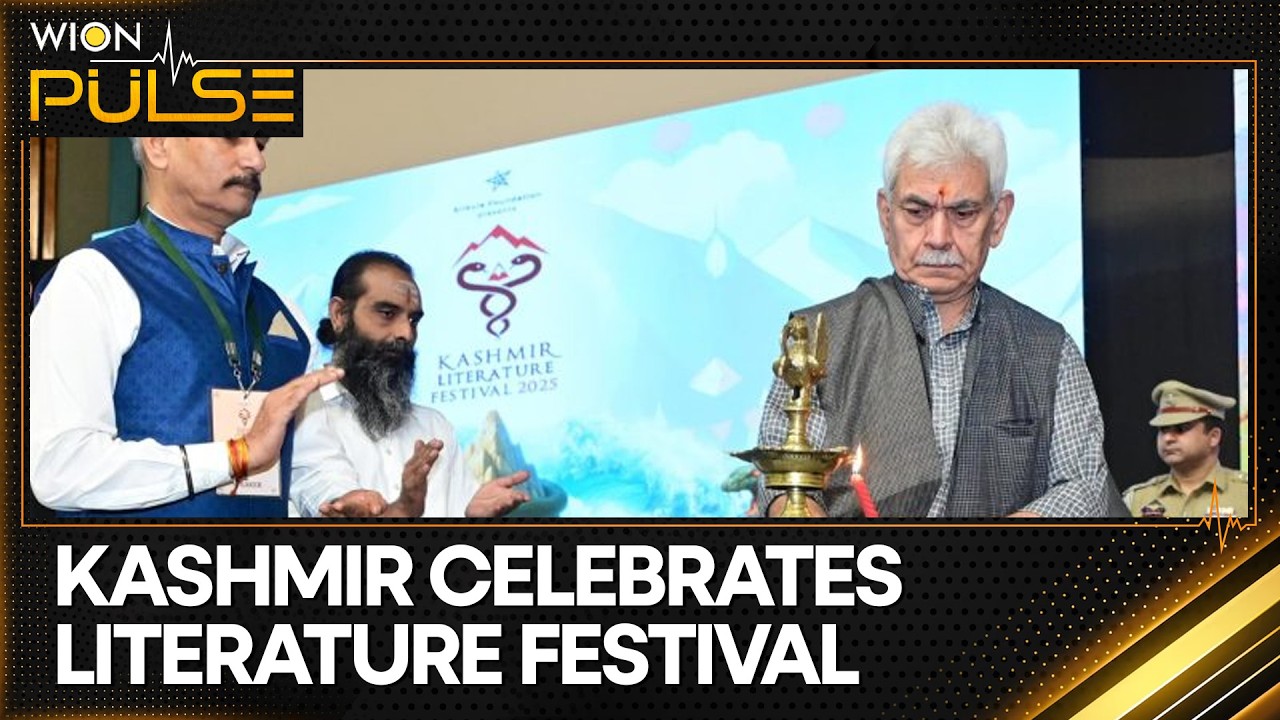 Kashmir Literature Festival: Books, Poetry And Storytelling Take Centre Stage  | WION
