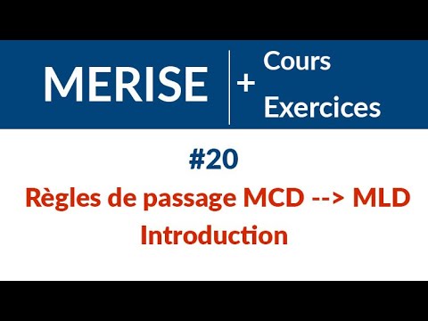 1 Définition MERISE MERISE Cours et exercices corrigés
