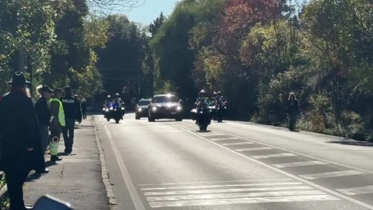 4 Novembre, Lorenzo Fontana al Sacrario militare di Redipuglia rende omaggio ai Caduti