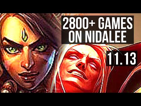 NIDALEE vs VLADIMIR (TOP) | 7.1M mastery, 2800+ games, 5/0/1 | NA Master | v11.13