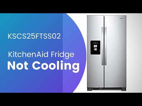 KitchenAid Fridge not cooling at all