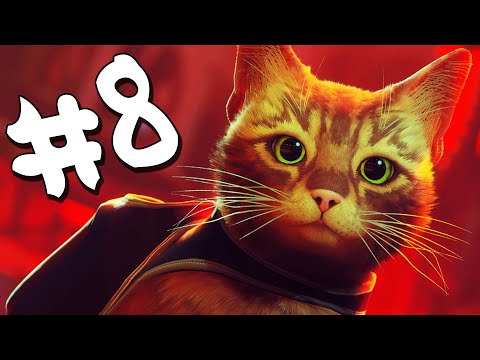 Stray - Walkthrough - Part 8 - The Sewers (PC UHD) [4K60FPS]