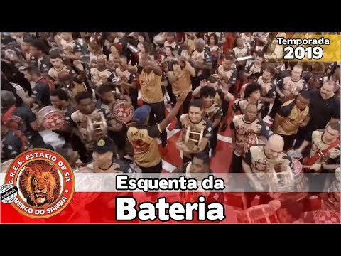 Estácio de Sá 2020 - Esquenta da Bateria no Salgueiro Convida - Apoteose ao vivo - #SC19