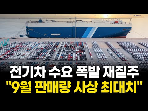 전기차 회복 신호…BYD 질주, 테슬라 둔화로 판도 재편?