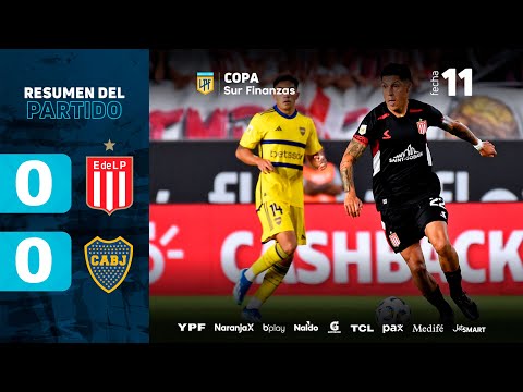 ESTUDIANTES 0 - 0 BOCA (SUSPENDIDO) I Resumen del partido I #CopaSurFinanzas 2024