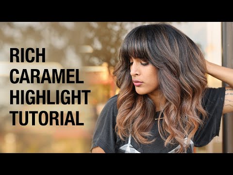 Rich Caramel Highlight Tutorial | How to Tone with...