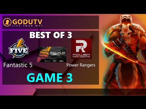 Wellplay Invitational #4 -  Vietnamese Stream | Fantastic Five vs Power Rangers - Game 3 | GoDuTv.vn